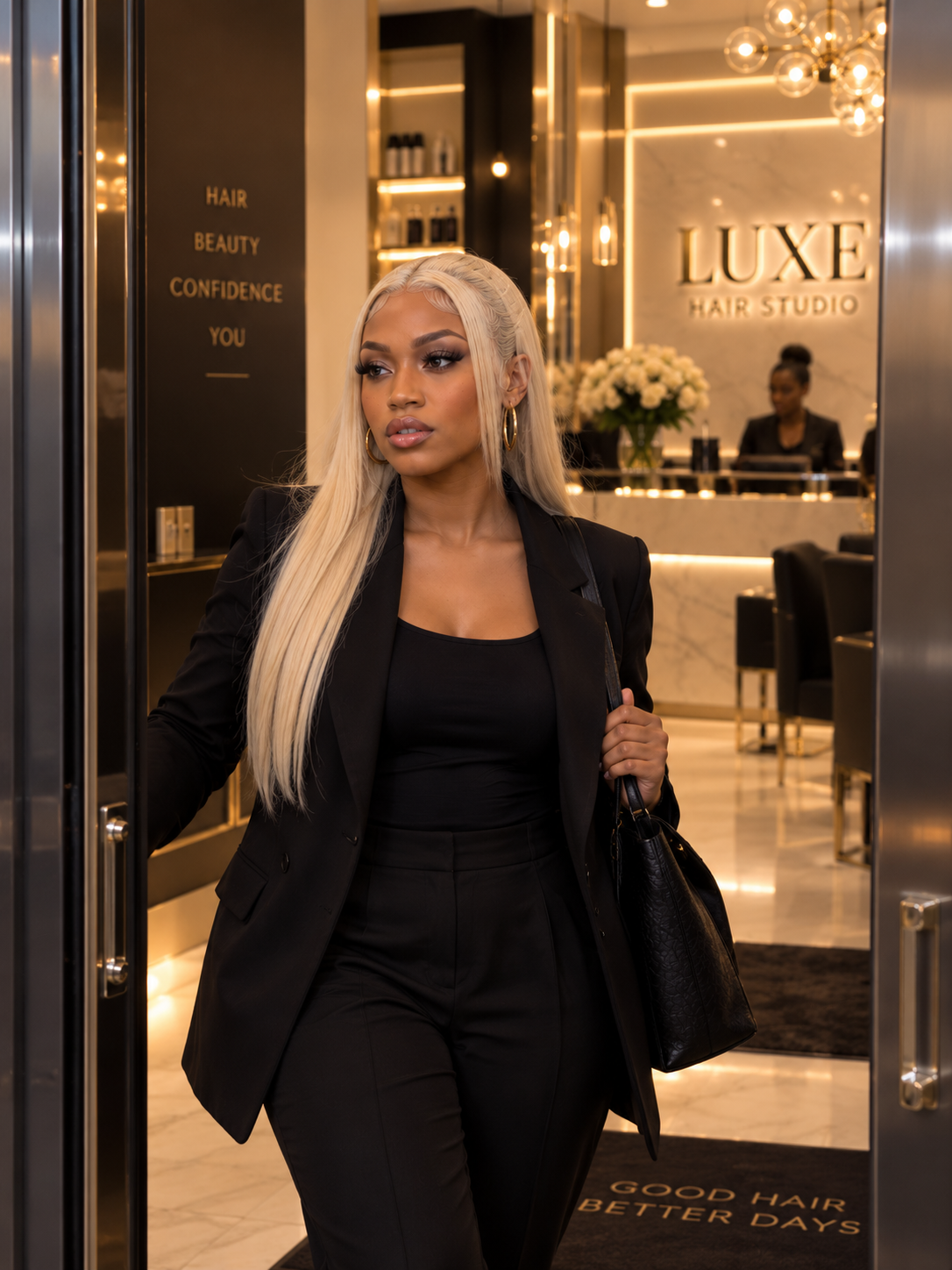 Transition into the luxury salon experience